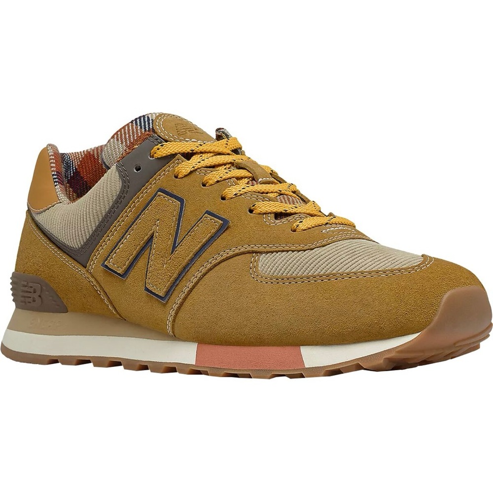 New Balance Men's Tan Suede Sneakers